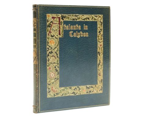 Swinburne (Algernon Charles) Atalanta in Calydon. A Tragedy, first edition, half-title with trace of ink inscription and beco