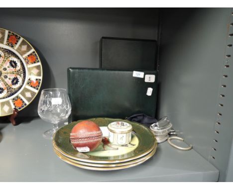 A selection of Cricket ephemera and similar including cigarette cards
