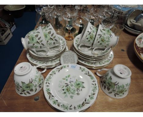 a part tea or dinner service by Colclough