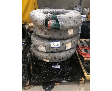 ***COMPANY DIRECT***Pallet of Hempel hard racing white 76300 approx 10 tins and flexible duct pipe (green) x4