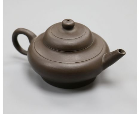 A 19th century Chinese Yixing teapot and cover