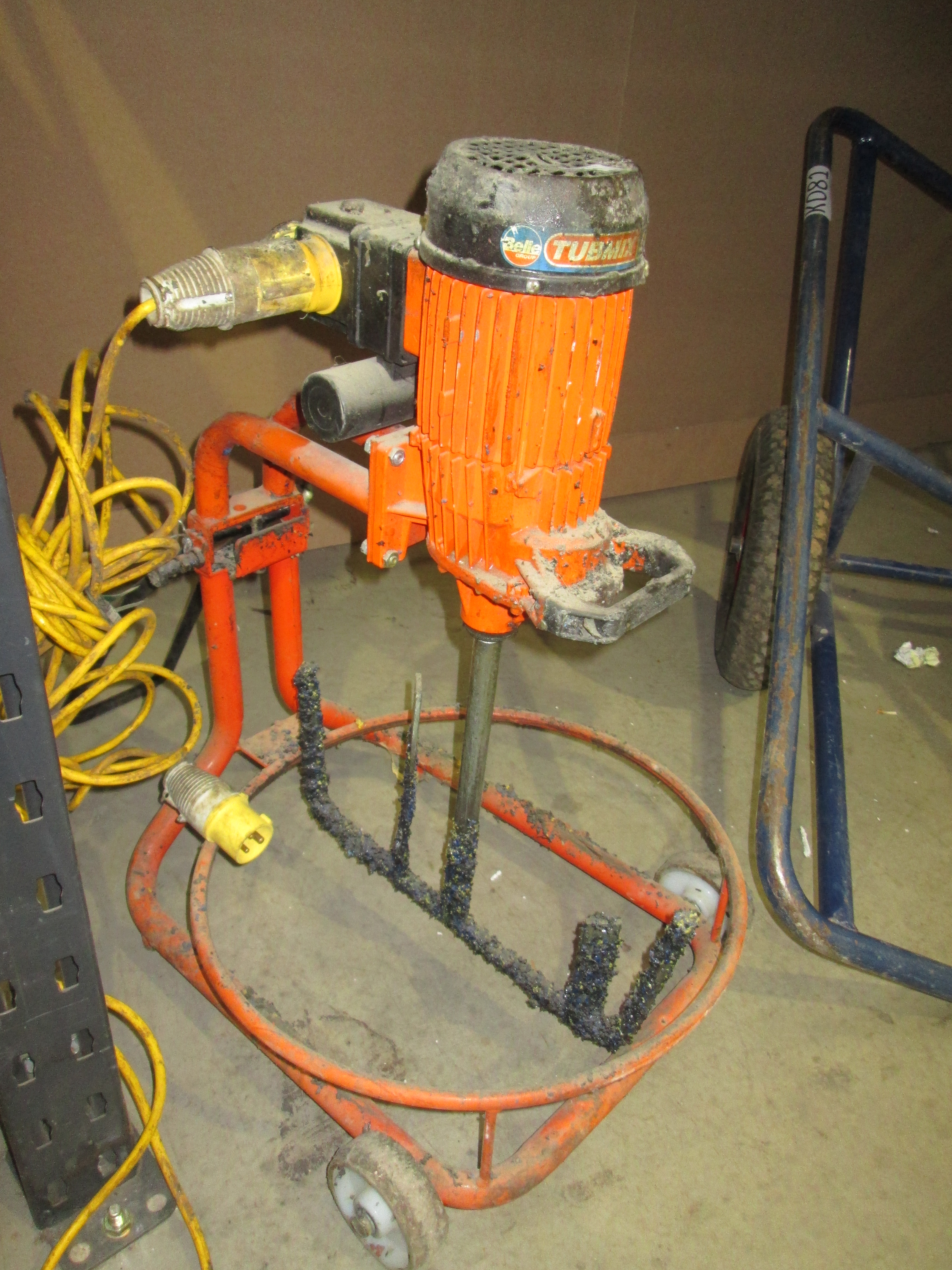 Belle Tub Mix 50 mobile plaster mixer 110v