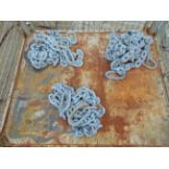 3 x 3m Galvanised Chain Assys