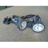 2 x Dragon T12 Searchlights & Chargers