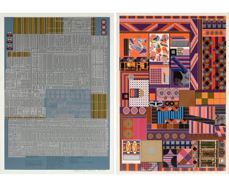 SIR EDUARDO PAOLOZZI (Italian 1924-2005) A GROUP OF THREE PRINTS FROM, "Universal Electronic Vacuum Series," comprising three
