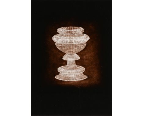 ALAIN GERARD CLEMENT (French 1945-2018) A DRAWING, "Small study for 'Chalice,' After Paolo Ucello," 1997, included in the, "M