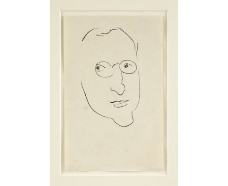 HENRI ÉMILE BENOÎT MATISSE (French 1869-1954) A PRINT "Portrait de Rouveyre, No.11," 1947, lithograph on paper, ed. 10/35 (fr