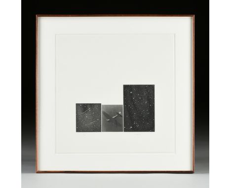 VIJA CELMINS (American b. 1938) A PRINT, "Concentric Bearings," 1985, aquatint, drypoint and mezzotint on paper, signed in pe