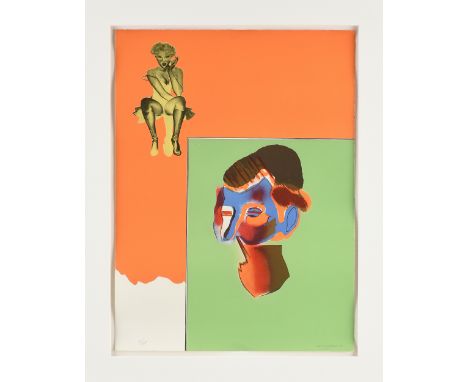 ALLEN JONES (British b. 1937) TWO PRINTS, "Album," AND "Untitled," 1971, comprising two prints, "Album," lithograph and color