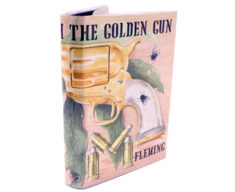 Fleming (Ian). The Man with the Golden Gun, published by Jonathan Cape, first edition 1965, green marbled end papers. 