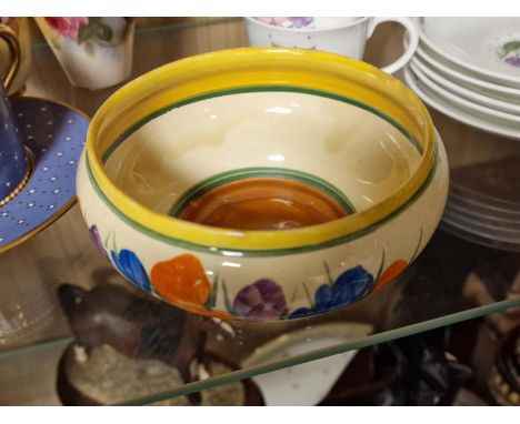 Small Clarice Cliff Bizarre Bowl