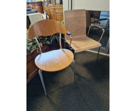 Pair of Vintage Retro Scandinavian Chairs