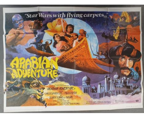 Set of 3 fantasy original UK quad film posters (40" x 30"), comprising Beastmaster (1982), Lord of the Rings [animated] (1978