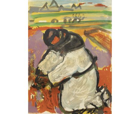 Henri Victor WOLVENS (1896-1977)Lithograph The harvest EA signed.Lithografie De oogst E.A. gesigneerd.38 x 27.5 cm