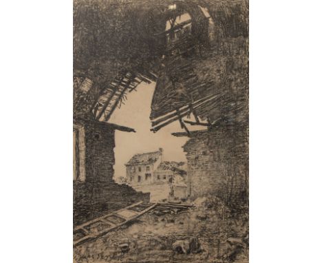 Emile CLAUS (1849-1924)Lithograph 'Loo Sept 16' n° 41/50, monogram in the plate and signed in pencil.Lithografie  'Loo Sept 1