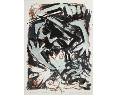 Philippe VANDENBERG (1952-2009)Lithograph e.a., signed, titled and dated '83 in pencil.Lithografie e.a., gesigneerd, getiteld