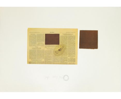 Joseph BEUYS (1921-1986)Offset lithograph in colors Der Motor (1980) 76/230, signed and stamp 'Free Internation University'.O