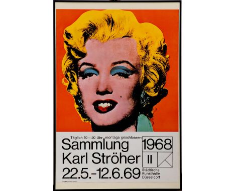 ANDY WARHOL, Sammlung Karl, lithograph 1968, 85cm x 59cm, framed and glazed.