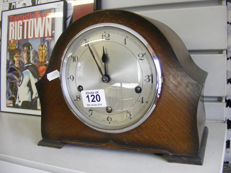 A smiths Enfield Westminster Chime Mantel Clock