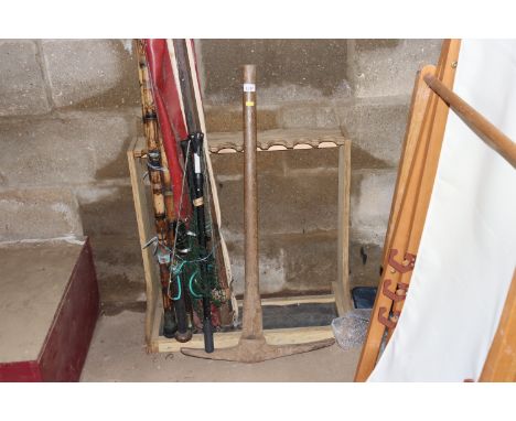 A pick axe 