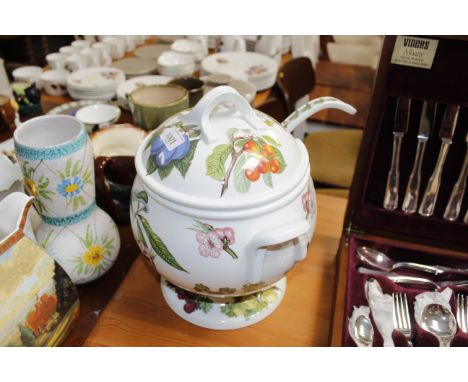 A Portmeririon soup terrine and ladle 