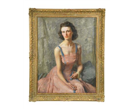 oil on canvas (Dimensions: 90 x 70 cm)(90 x 70 cm)Footnote: Provenance: By descent within the family of the sitter Other note