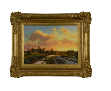 signed lower right "D van der Putten" oil on panel (Dimensions: 32 x 44 cm)(32 x 44 cm)Footnote: Provenance: Moulton Grange, 