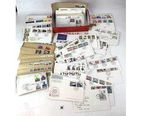 Quantity of assorted  First Day Covers from 1970's-80's
