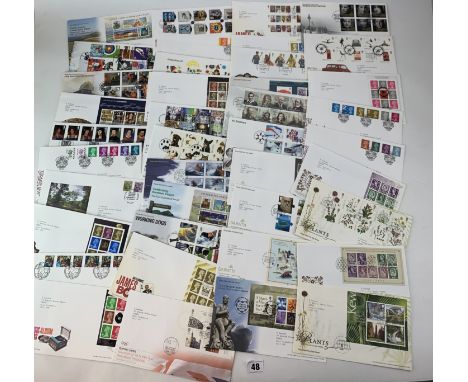 Box of assorted First Day Covers from 1980's - 2000's