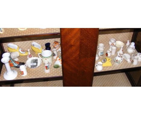 Various collectable ceramic ware, crested and other