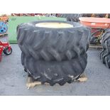 Tires on Wheels 'Pair of 2'