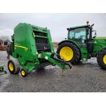 2018 John Deere 450M Round Baler 'Monitor in the Office'