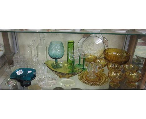 Shelf of glass