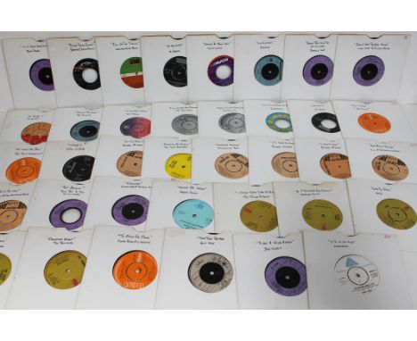 37 R&amp;B and soul 45s, various artists. 