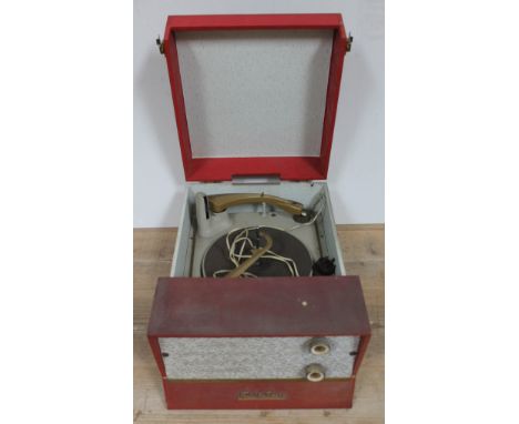 A rerto Fidelity Radio portable record player 