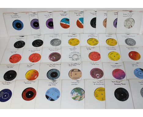 37 R&amp;B and soul 45s, various artists. 