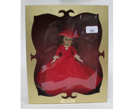 A vintage boxed doll Agatha by Madame Alexander of New York. 