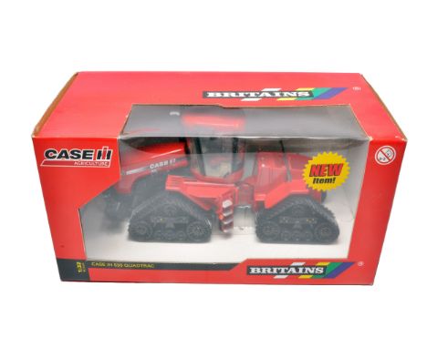 Britains 1/32 farm model issue comprising Case IH 535 Quadtrac tractor. Excellent and secure in box.