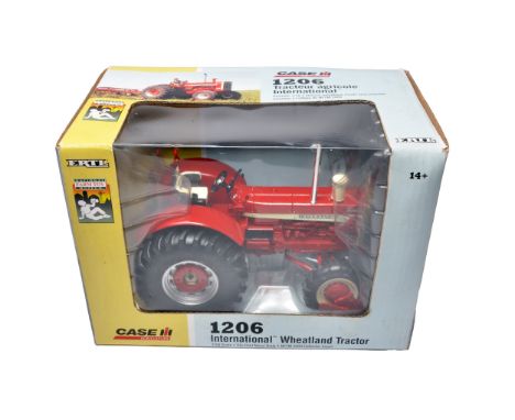 Ertl 1/16 farm model issue comprising International 1206 Wheatland Tractor. Limited Edition for NFTM. Appear without fault in