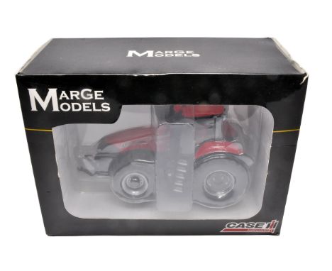 Marge Models 1/32 farm model issue comprising Case IH Magnum 400 Tractor. No obvious sign of fault. In original box.