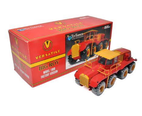 Diecast Promotions 1/32 Farm Model Issue comprising Big Roy Versatile 1080 Factory Edition Tractor. Excellent in box.