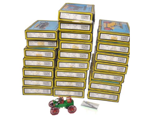 A complete collection of Dapol Highway Pioneers 1/32 plastic model vintage car kits comprising series (in full) of 23 vehicle