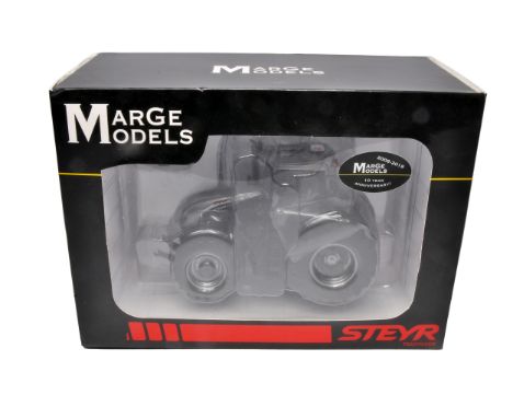 Marge Models 1/32 farm model issue comprising Steyr 6300 Tractor. Limited Edition of 500 for Marge Models 10 year anniversary