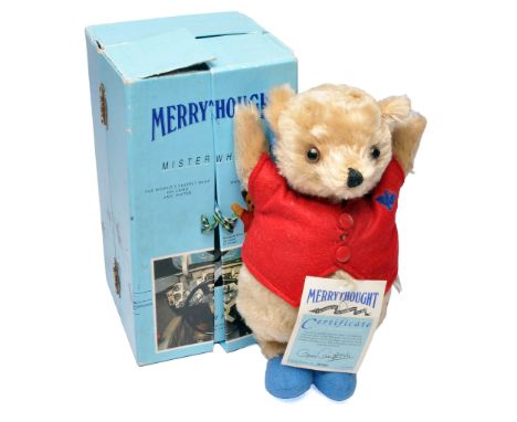 Merrythought limited edition Teddy Bear 'Mister Whoppit' replica 3081/5000 pieces, Mister Whoppit was a mascot for Donald Cam