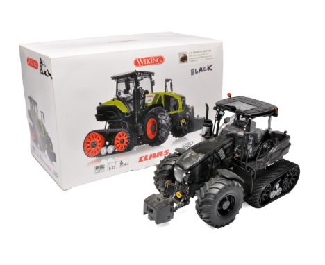 Wiking 1/32 farm model issue comprising Claas Axion 950 Tractor. Tracked Edition Custom finish by 1/32 Farming Models. Displa