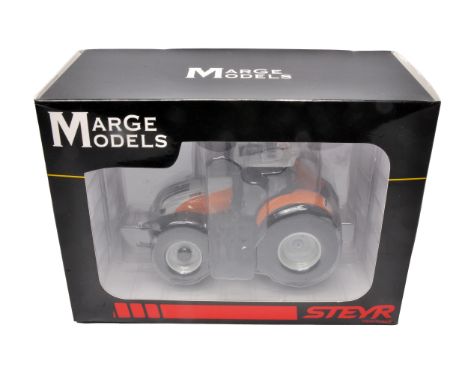 Marge Models 1/32 farm model issue comprising Steyr 6300 Tractor. No obvious sign of fault. In original box.