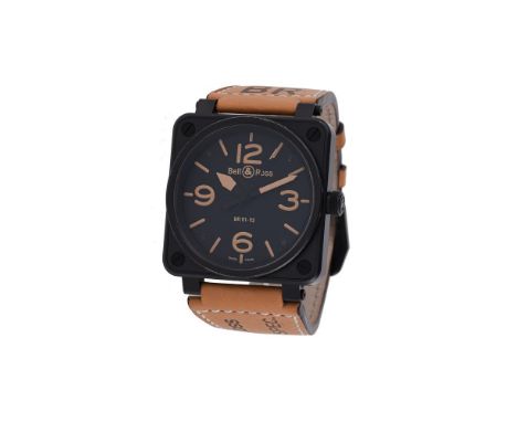 Bell & Ross, Heritage, Ref. BR01-92,Polished satin stainless steel wrist watch, no. SH-00121, circa 2010Movement: AutomaticCa