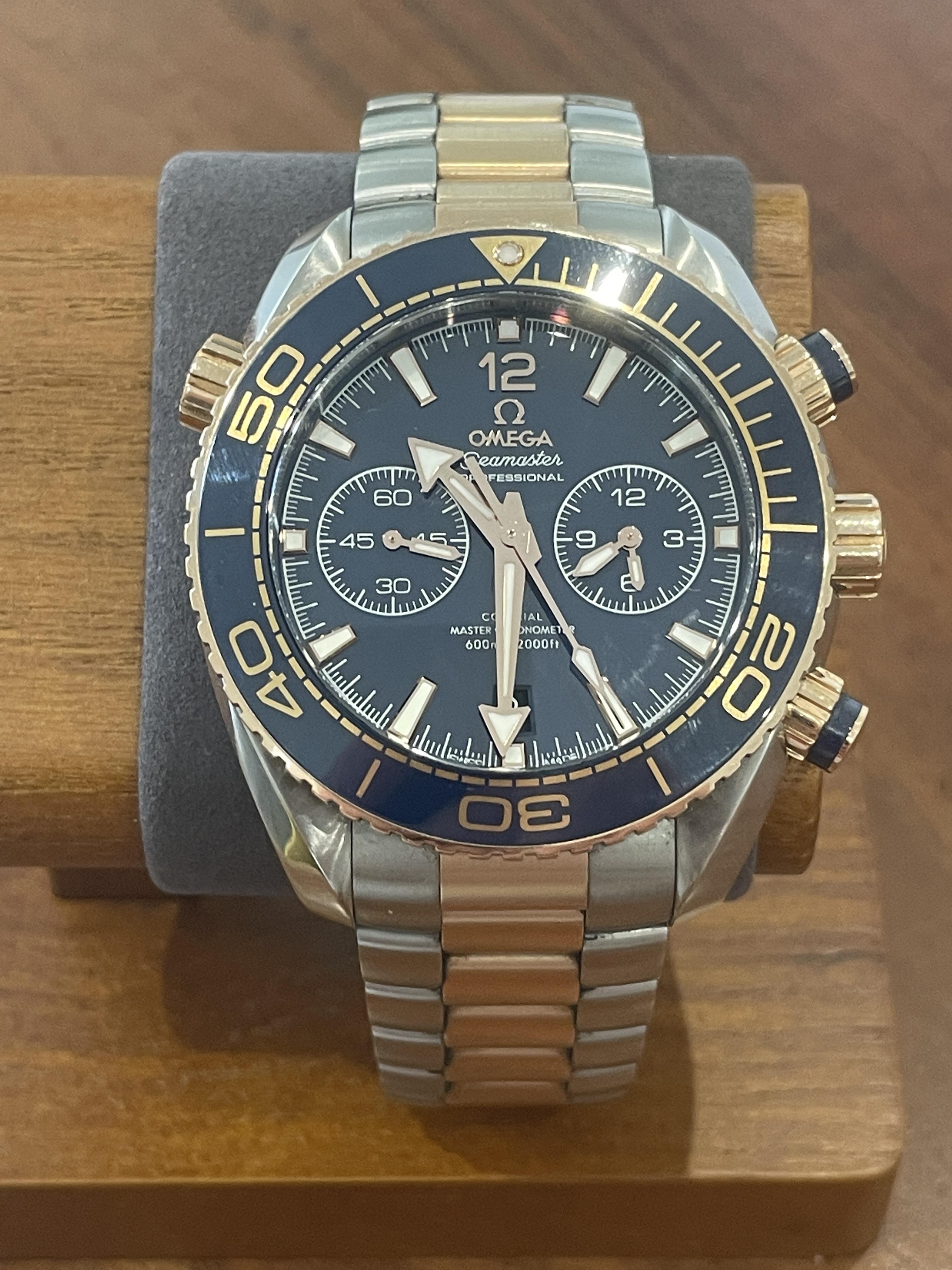 Omega Seamaster Planet Ocean 600M Master Automatic Watch - Ref: 21520465103001