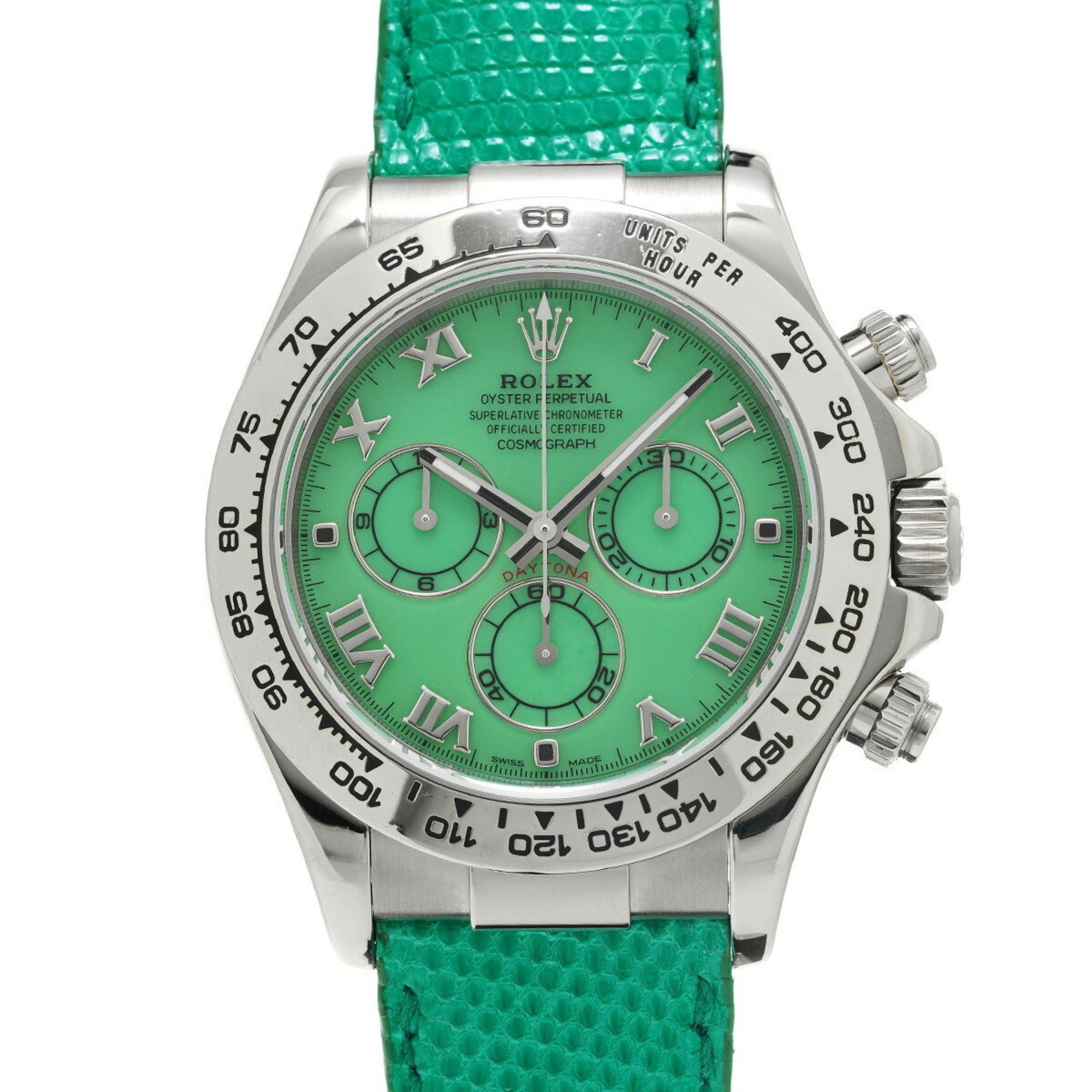 Rolex Daytona Beach 116519 P serial (around 2000) Chrysoprase Men's Watch Automatic