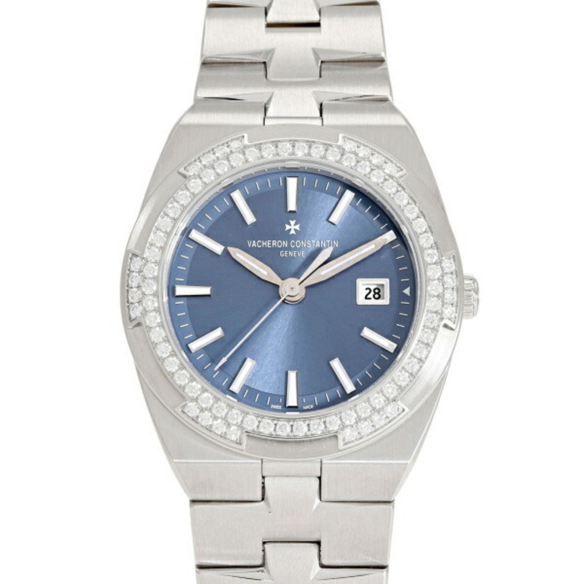Vacheron Constantin Overseas 1205V 100A-B590 Blue Dial Ladies Watch __